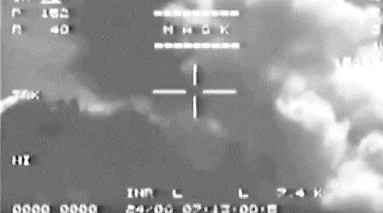 Indian Air Force targeting footage of the Kargil operation